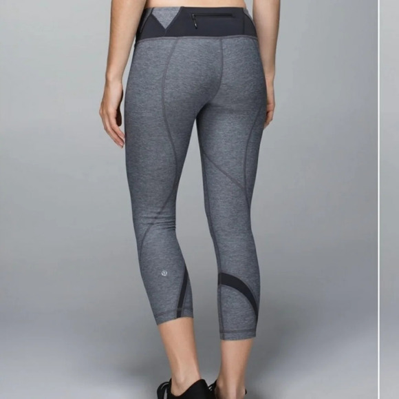 Lululemon Run Inspire Crop Leggings - Picture 2 of 9